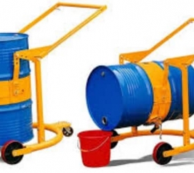Xe nâng quay thùng phuy TB350 350kg Meditek đài loan